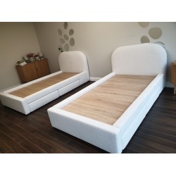 Pat pentru copii cu sertare de depozitare  A-203